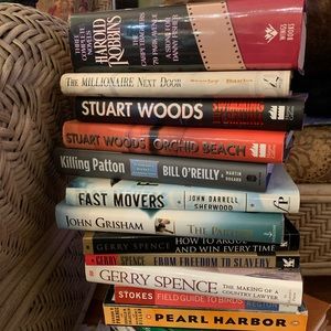 Selling all the books individually!